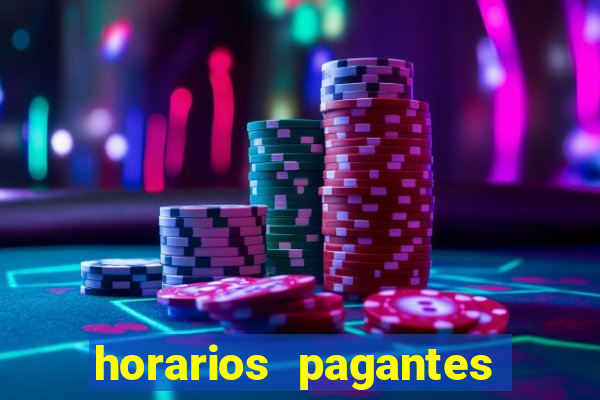 horarios pagantes fortune mouse